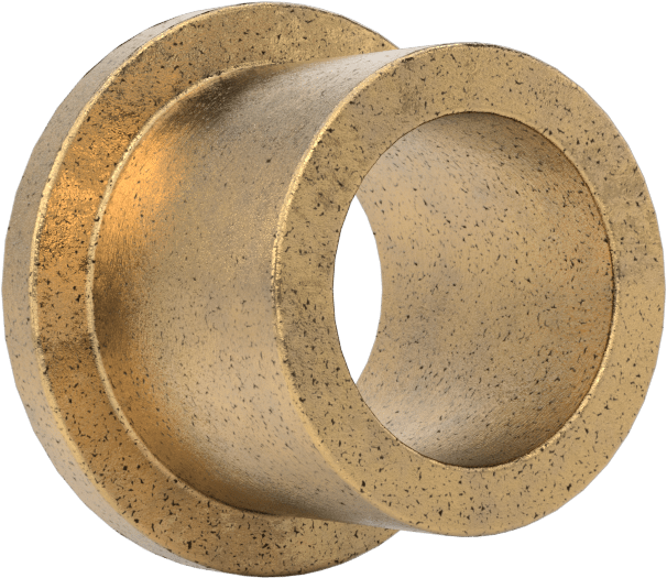 Yağ Dolgulu 841 Bronz Flanşlı Burçlu Yatak, 5/16" Mil ve 7/16" Muhafaza İç Çapı için, 3/8" Uzunluk, 1/32" Flanş — 3⁄8", 0.4375", 0.3125"