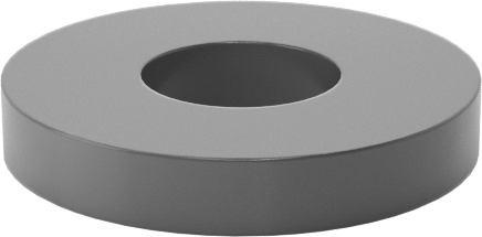 Asit Dirençli PVC Plastik Pul, M2 Vida Boyutu için, 2.1 mm İç Çap, 5.0 mm Dış Çap
