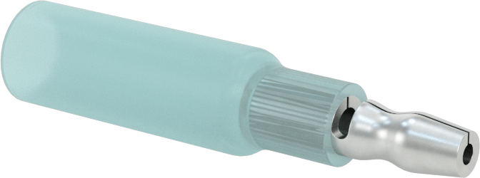 Isıyla Daralan Çıtçıtlı Fiş Terminalleri, Erkek, AWG 16-14 için, 0.156" Tapa Çapı