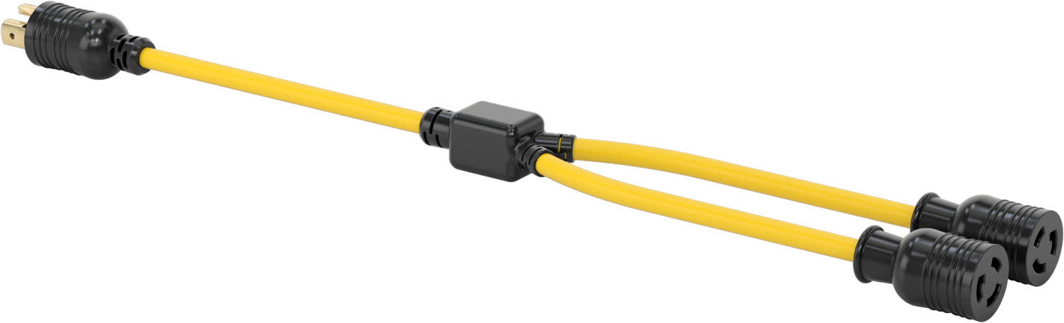 NEMA L5-30 Fiş x NEMA L5-20 Priz Adaptörü