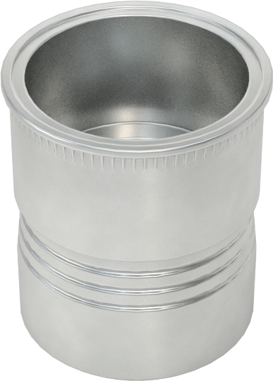 Metrik Düşük Profilli Pop Somun, Kalay-Çinko Kaplı Alüminyum, M8x1.25 İç Diş, 15.2mm — M8, Alüminyum, Manşon
