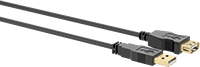 USB Kablosu, USB Standart 2.0, A Fiş x A Soket