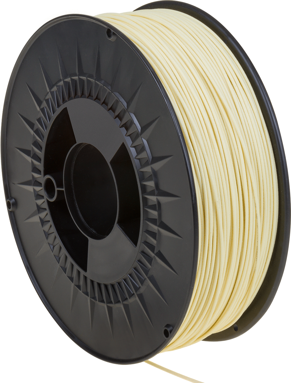 Aşınmaya Dayanıklı 3D Yazıcı Filamenti, Kaygan, Bej Plastik Karışımı, 1.75 mm Çap