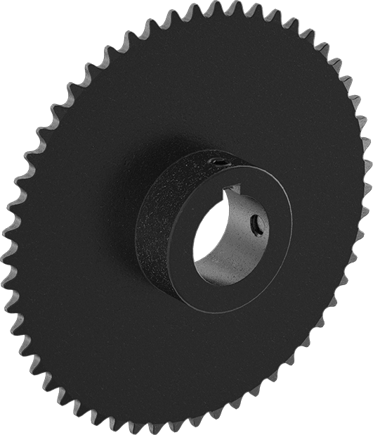 Çelik Tek Sıralı Dişli, ANSI 35 Makaralı Zincir ve 1-3/8" Mil Çapı için