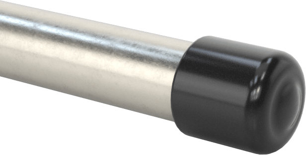 Temizlenmiş ve Kapaklı Paslanmaz Çelik Boru, 1/8" Dış Çap, 0.035" Duvar Kalınlığı