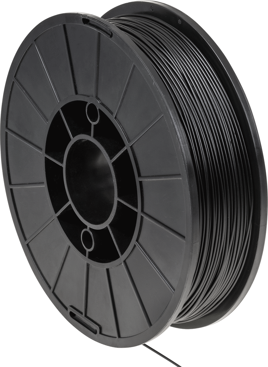 Statik Elektrik Giderici 3D Yazıcı Filamenti, Neme Dayanıklı, PETG, Opak Siyah, 1.75 mm Çap