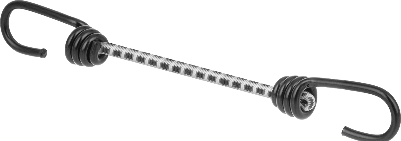 Elastik bungee kordonları, Aşınmaya Dayanıklı, 8" Toplam Uzunluk, 3/16" Çap
