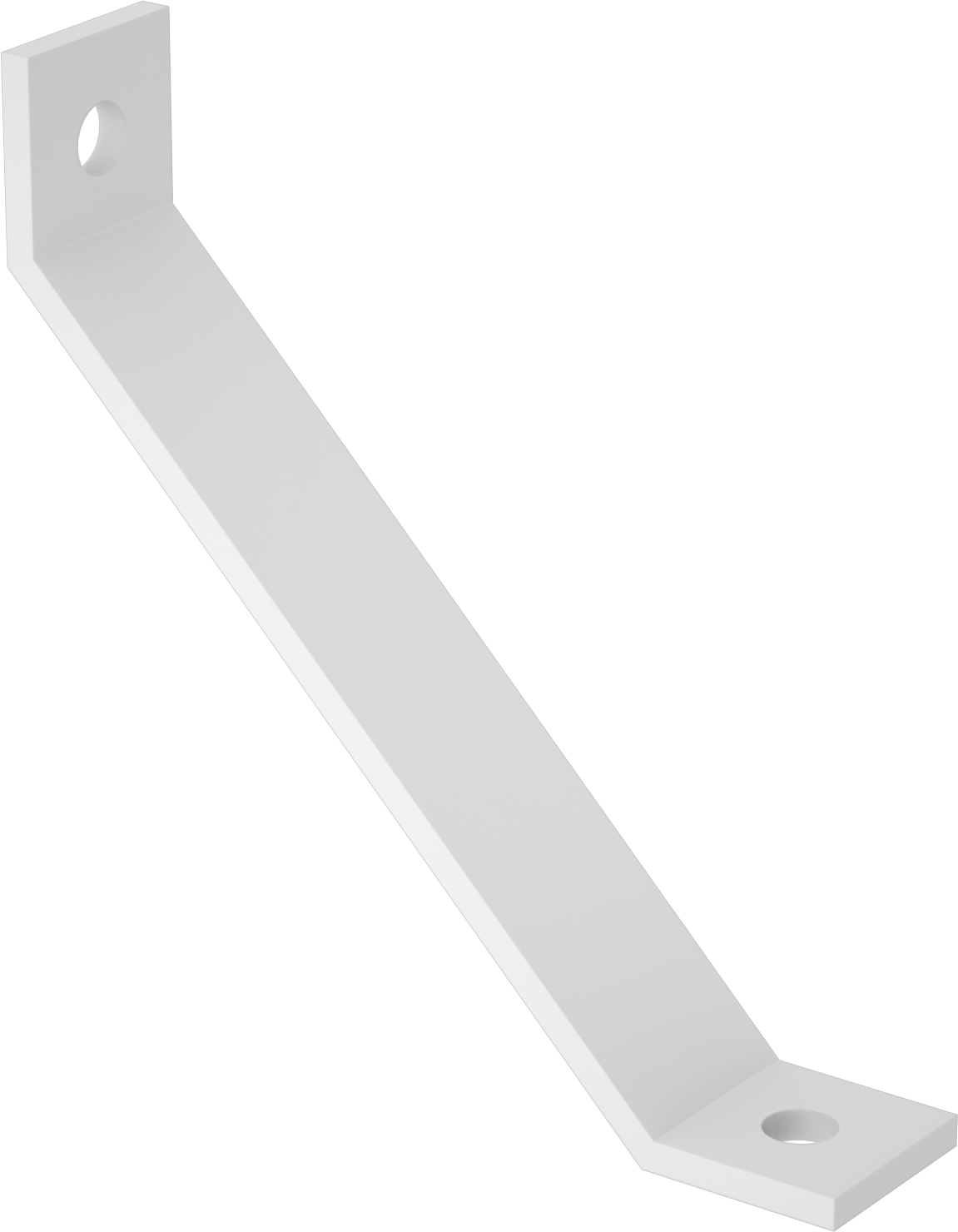 Strut Kanalı Destek, Sarı Boyalı Çelik, 8" Uzunluk x 1-5/8" Uzunluk