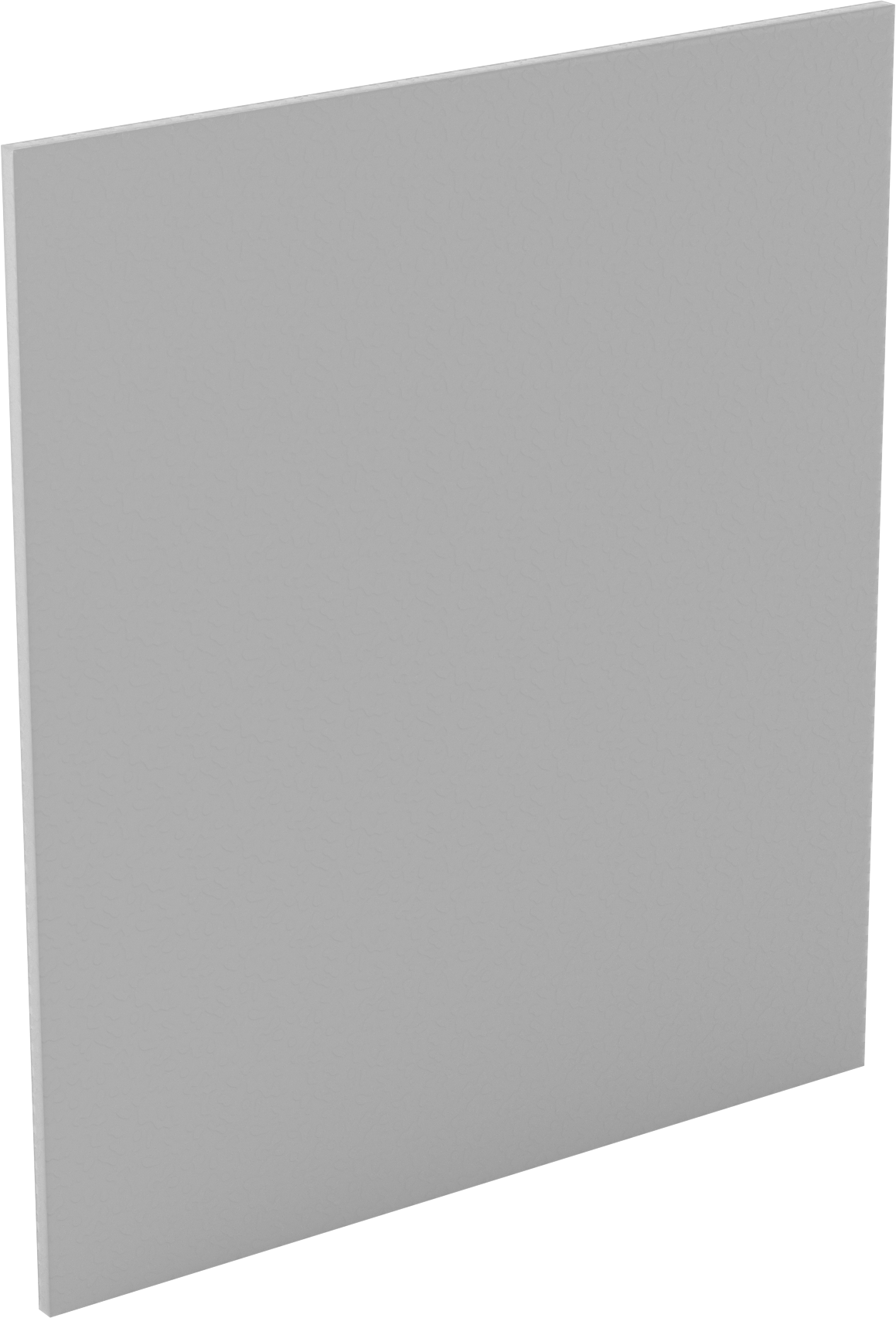 Plastik Tuvalet Bölmesi için 55" Yükseklik x 48" Genişlik x 1" Kalınlıkta Panel