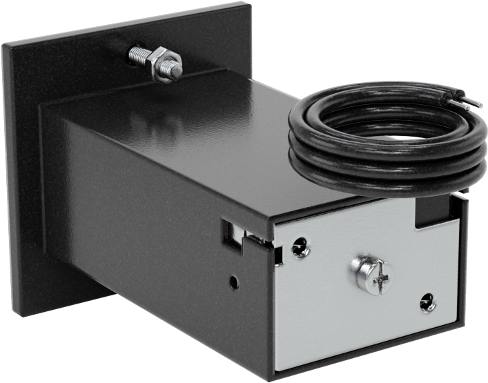 Elektrikle Çalışan Sayaç, Kablolu Panele Monte, 1.8" X1.8" x 2.5" Toplam, 120V AC