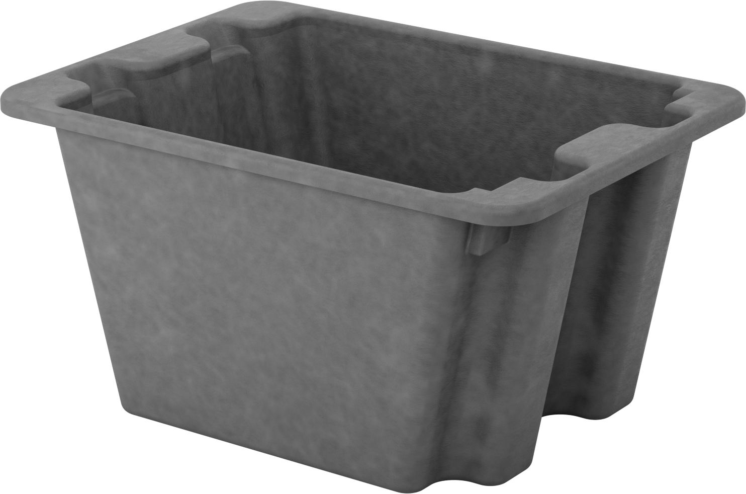 Fiberglas Taşıma Kutusu, 27-1/2" x 20" x 14-1/8" Toplam Boyut — 27 1⁄2", 14 1⁄8", 20"