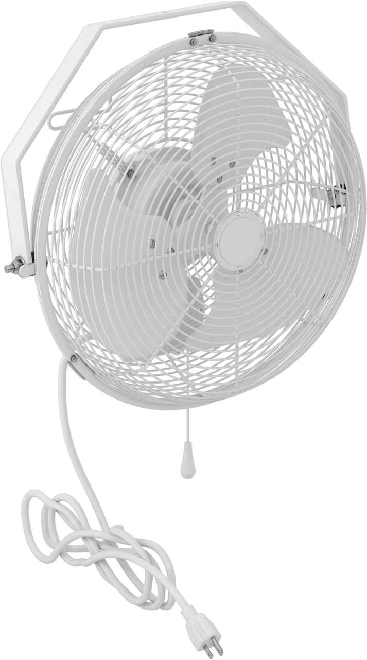 Premium Fan, Duvar Montajı, Salınım Yapmayan, 14" Bıçak Çapı, 1000 CFM
