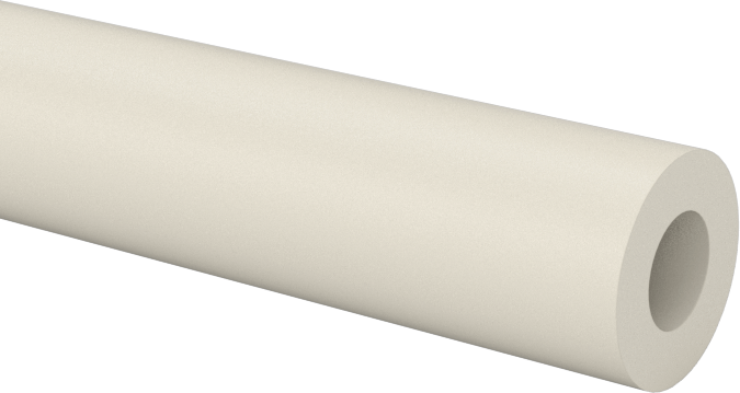 Aşınmaya Dayanıklı Naylon Tüp, Büyük Boy, 1/16" Duvar Kalınlığı, 1/4" Dış Çap, 1/8" İç Çap, 5 Fit Uzunluk