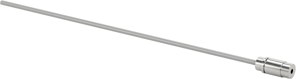 Hızlı Hareketli Ultra Hassas Kılavuz Vida, Bir adet Bağlantı Uculu, M2 x 0.4 mm Diş Boyutu, 2 Diş Başlangıcı