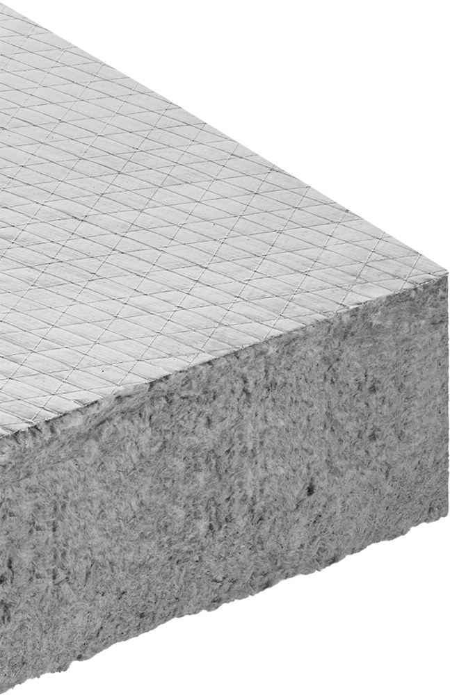 Sert Mineral Yün Yalıtım Levhası, Folyo Kaplamalı