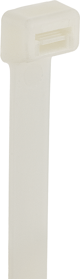 Naylon Plastik Kablo Bağı, Ekstra Geniş, 40" Uzunluk, 11-5/8" Maksimum Demet Çapı için, Krem — Ekstra Geniş, 40", Naylon