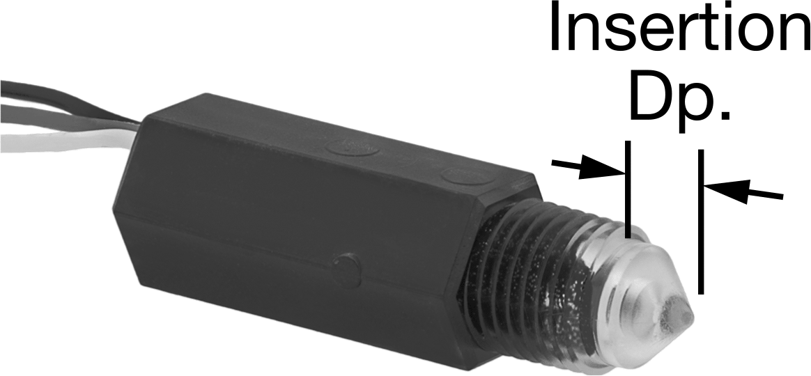 Su için Temassız Seviye Anahtarı, 1/4 NPT Erkek, SPST-NC