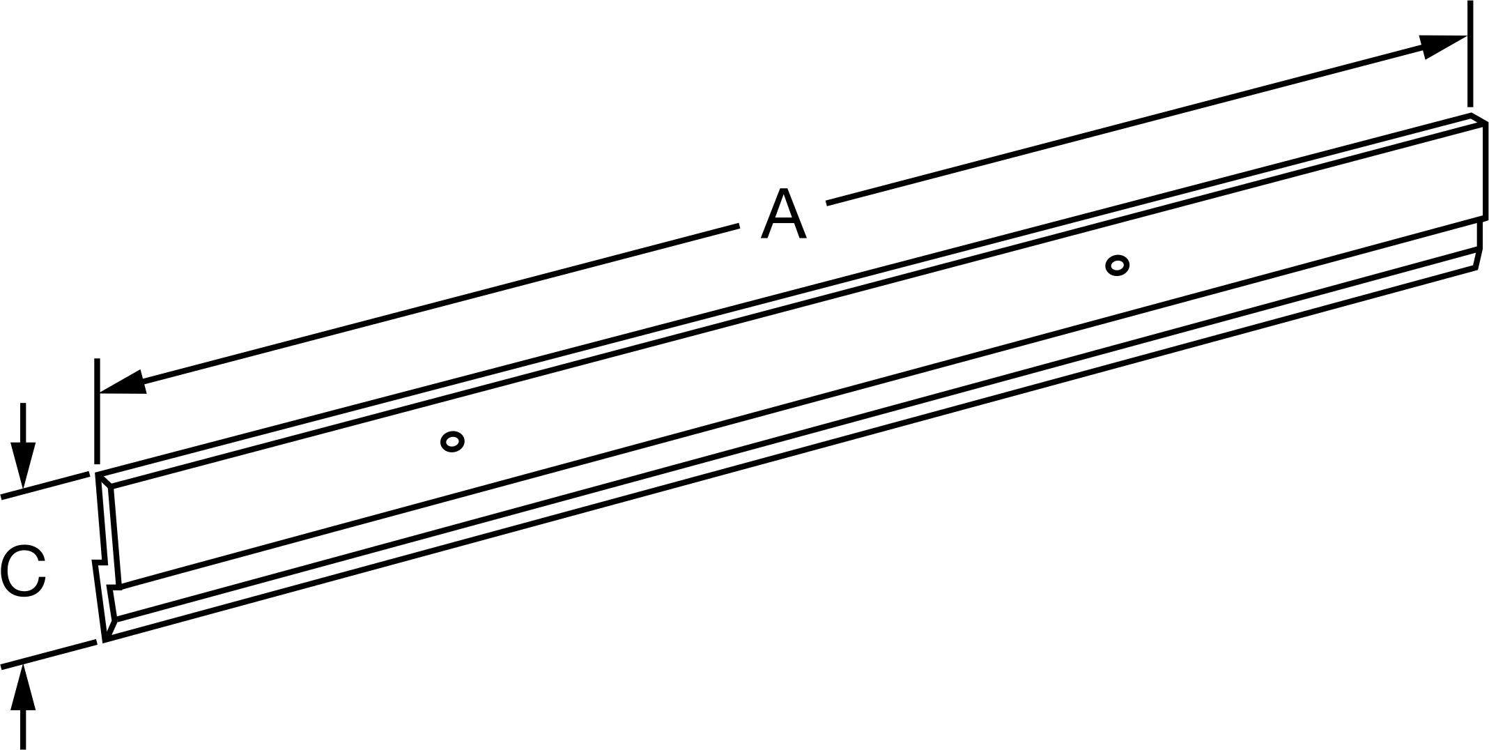 Length A and Length C