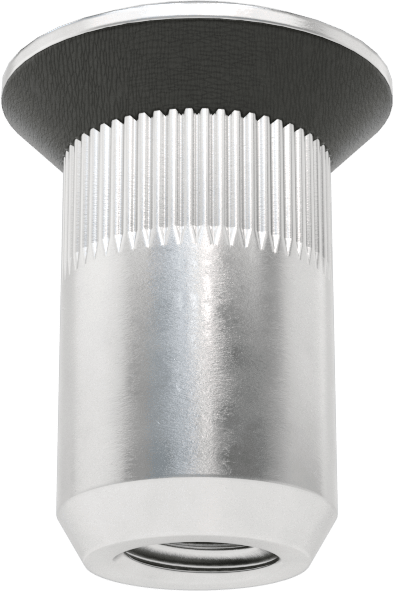 Flanş Sızdırmazlık Pop Somun, M4 x 0.7 mm Diş