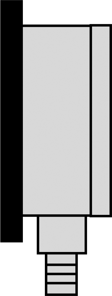 Bottom
Connection
(Flange Mount)
