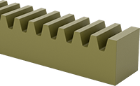 14-1/2 Derece Basınç Açılı Plastik Kremayer