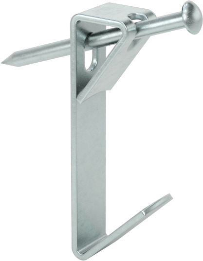 Çivili Kancalar, 1/8" Çıkıntı, 1/4" Genişlik x 1/2" Yükseklik