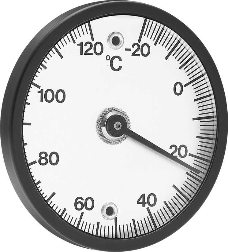 Manyetik Arkalı Yüzey Sıcaklığı Termometreleri, -20° ila 120°C