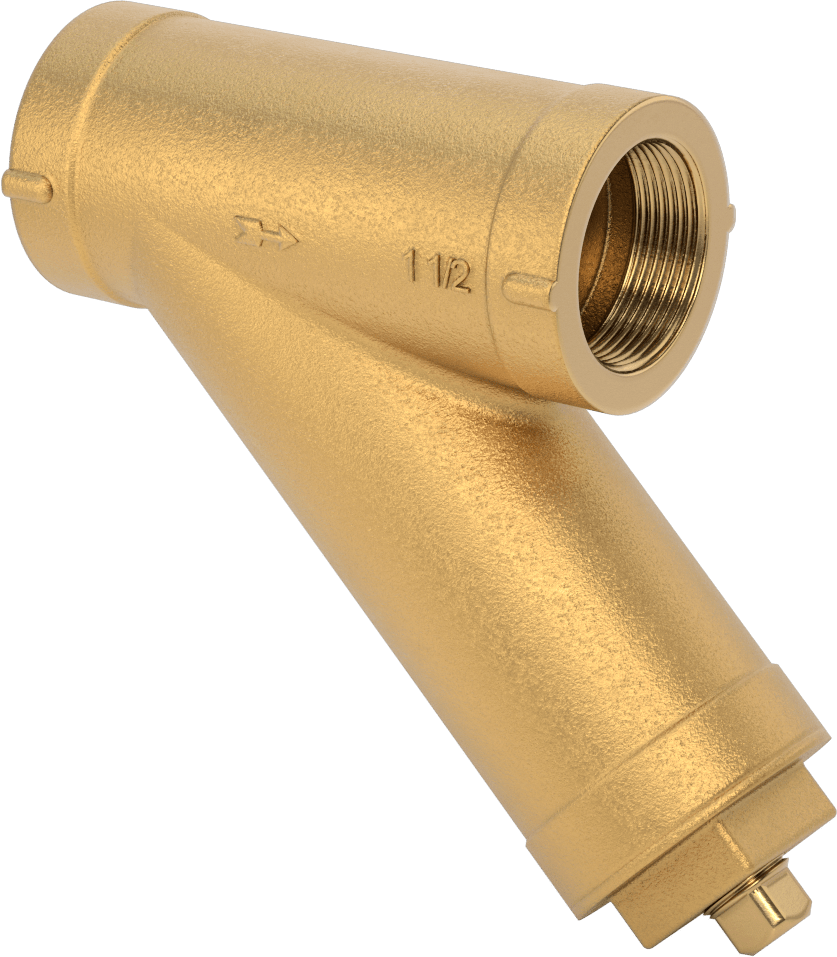 Orta Basınçlı Bronz Y-Süzgeç, 1-1/2 NPT