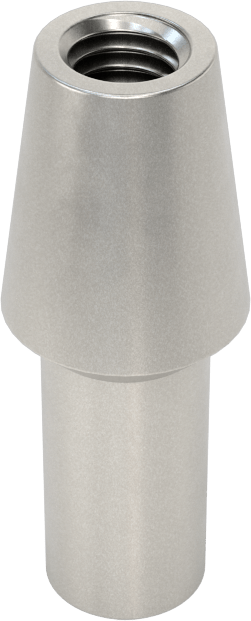 Boru Ucu Kaynak Somunu, 3/8" Boru Dış Çapı ve 0.058" Duvar Kalınlığı için, 10-32 Diş Boyutu