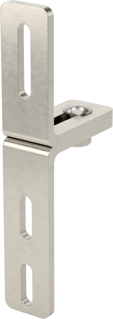 3-1/4" x 8-3/4" x 1/4" İki Parçalı L-Braket