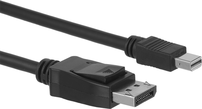 Displayport Kablosu, Displayport Fişi x Mini-Displayport Fişi