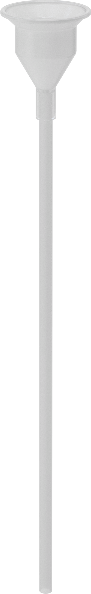 Minyatür Plastik Huni, 7/16 FL. oz. Kapasite — 1⁄4", 1 5⁄8", 10"