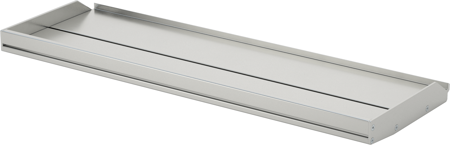 T-Yivli Çerçeve, 1.5" ve 40 mm Ray için Statik Kontrol Rafı, 7-7/8" Çıkıntı — 1 1⁄2", 3", 4 1⁄2", 40 mm, 80 mm, 120 mm, Raf, Tekli, Çift,…