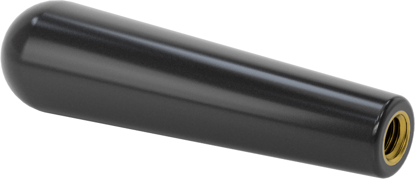 Plastik Konik Sap, Yüksek Sıcaklık, 3/8"-16 Boyutlu 2" Derinlikte Dişli, 3-7/8" Uzunluk