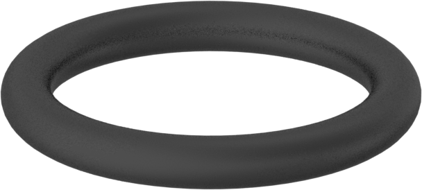 Buhar ve Ultra Kimyasal Dayanıklı Aflas O-Ring, 1/32 Kesirli Genişlik, Dash Numarası 001