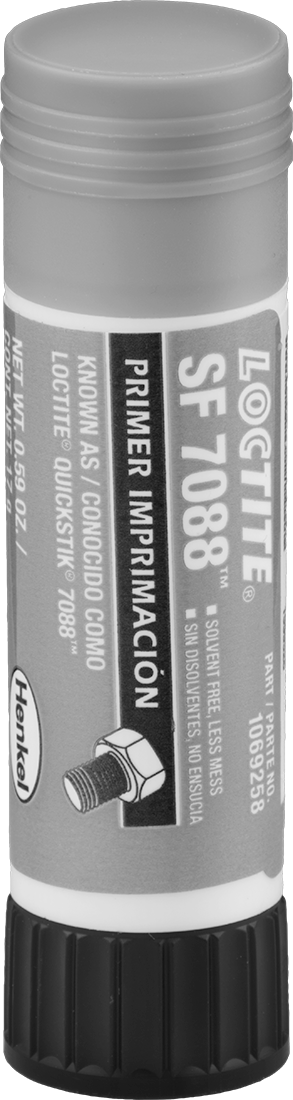 Yapıştırıcı Astar, Loctite® 7088, 0.59 oz. Çubuk — Çubuk, Astar, Sabitleme Bileşiği, Diş Kilidi, 7088