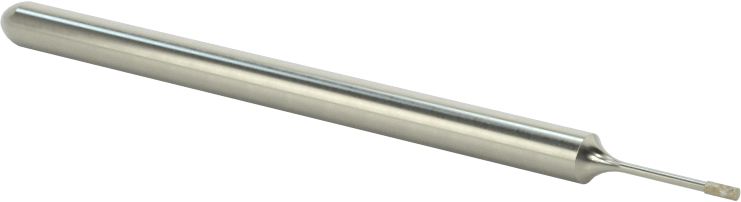 Metaller için Uzun Ömürlü Taşlama Ucu, 1/8" Şaft Çapı, 0.03" Baş Çapı, 0.08 inç Baş Uzunluğu