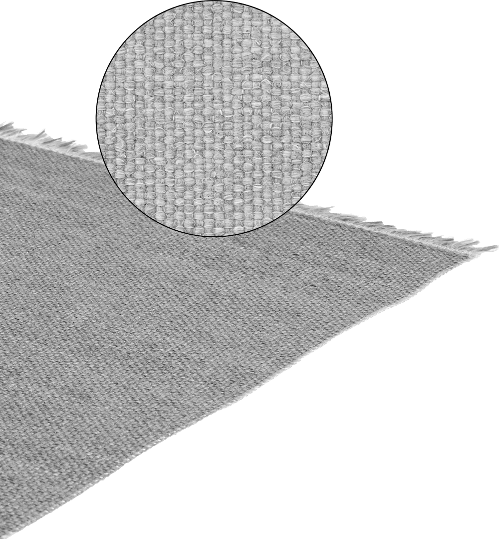 Vermikülit Kaplı Fiberglas Kumaş, Ekstra Yüksek Sıcaklık, 60" Genişlik x 0.02" Kalınlık