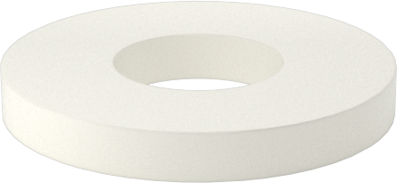 Ultra Yüksek Sıcaklık Dayanımlı Seramik Pullar, M2 Vida Boyutu için, 2.6 mm İç Çap, 6 mm Dış Çap