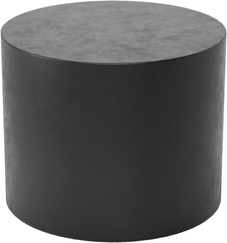 Yük Kapasiteli Güçlendirilmiş Neopren Kauçuk Tampon, Çelik Taban Plakalı, 8-32 Delik, 1/2" Yükseklik, 60 lb. Maksimum