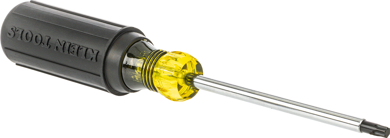 Yastıklı Tutamaklı Tornavida, T27 Torx Tahrik, 8-5/16" Toplam Uzunluk — T27, Yastık, Sürücü