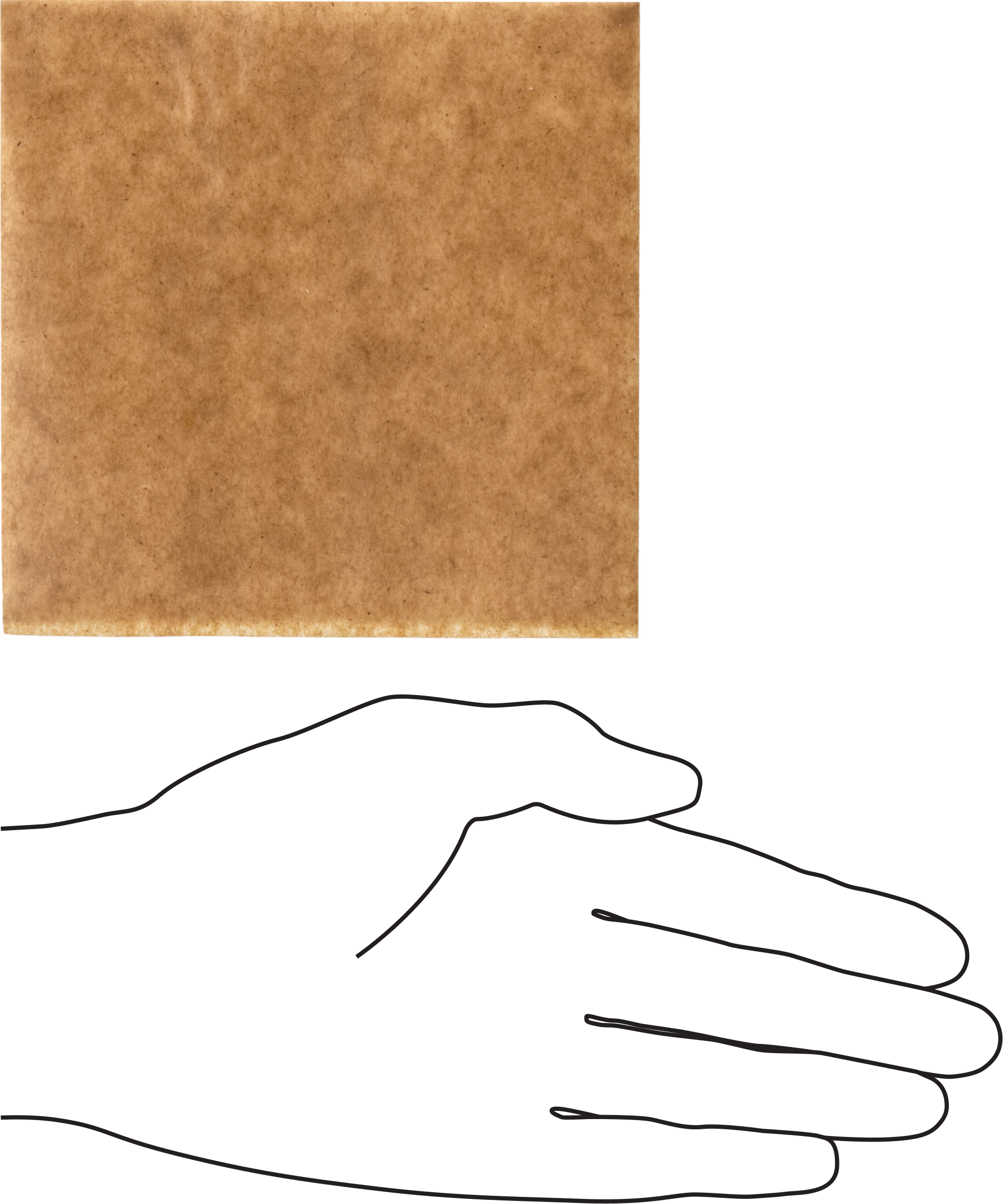 Mumlu Ambalaj Kağıdı Yaprakları, Her İki Yüzü Kaplamalı, 5" Genişlik x 5" Uzunluk