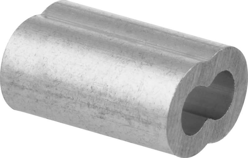 Kordon Kiti - Kaldırma Amaçlı Değildir, 1/32" için Alüminyum Manşonlar, 1/16", 3/32" Çaplı Halat — Sıkıştırma Manşonu, Kendin Yap, Kaldır…