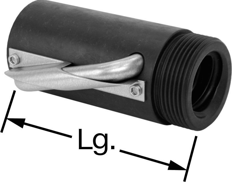 Bilyalı Vida için 1/2"-4 Dış Dişli Hızlı Hareketli Somun — 1⁄2"-4, Rulman Somunu, 1 3⁄4"