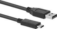 USB Kablosu, USB 3.2 Gen 2 Standardı, C Fiş x A Fiş