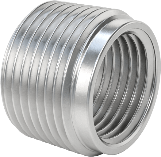 Sert Alüminyum Kanal için 3/4 NPT Erkek x 1/2 NPT Dişi Burç — Bushing, Connector, Reducer, Alüminyum, Düz