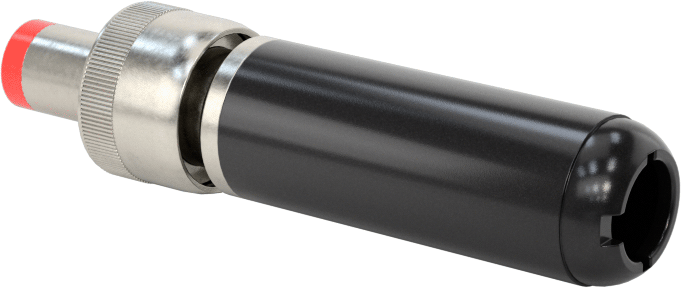 Siyah Vidalı DC Fişi, 2.1 mm Uç İç Çapı