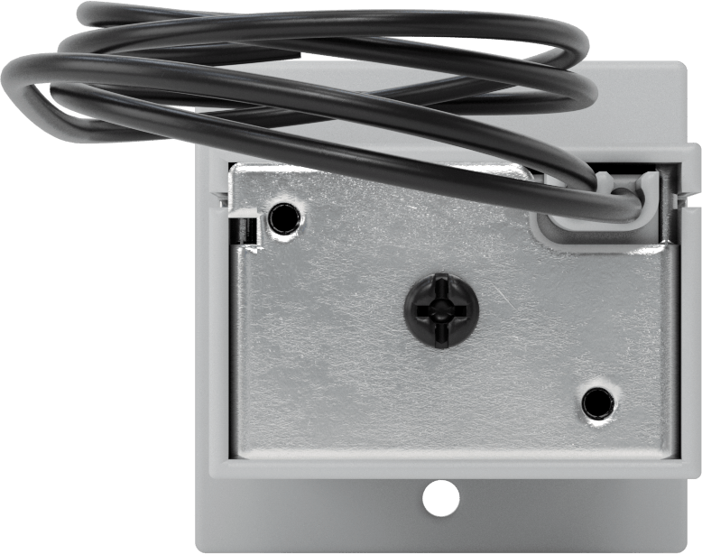 Elektrikle Çalışan Sayaç, Vida ile Sabitleme, Tel Uçları, 1" yüksekliğinde x 1.4" genişliğinde panel kesiti için