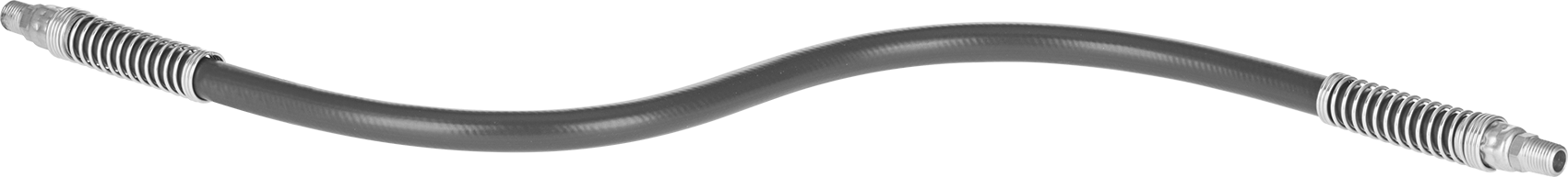 Bükülüp Sabit Kalan Hava Nozulu için 1/4 NPT Erkek Çıkışlı 30" Uzunlukta PVC Hortum — 1⁄4, Plastic, PVC, NPT