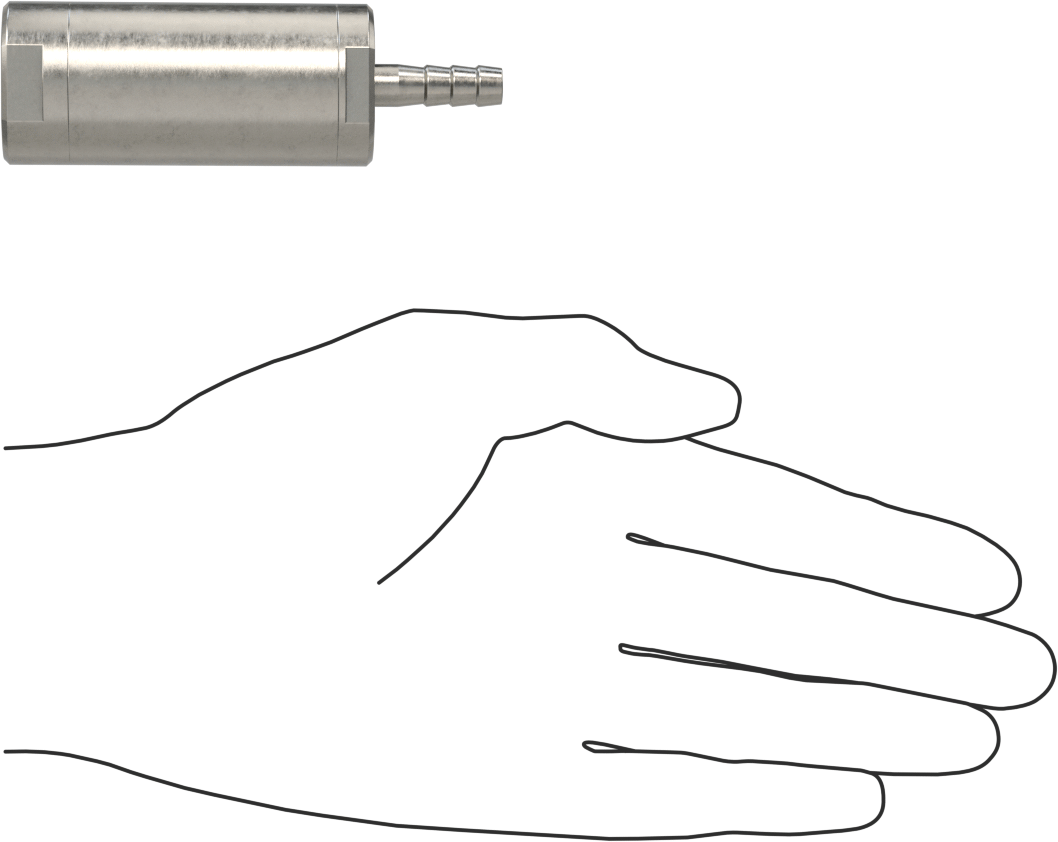 Tırnaklı Bağlantı Parçalı Ağır Hizmet Tipi Çekvalf, 1/4" Tırnaklı Erkek Giriş x 1/4" NPT Dişi Çıkış